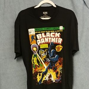 Black Panther Silver Age Comic Shirt by Marvel